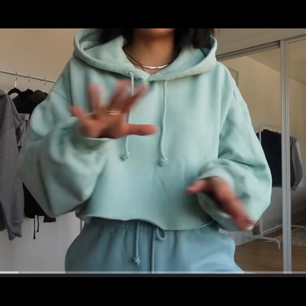 TNA Boyfriend cropped hoodie